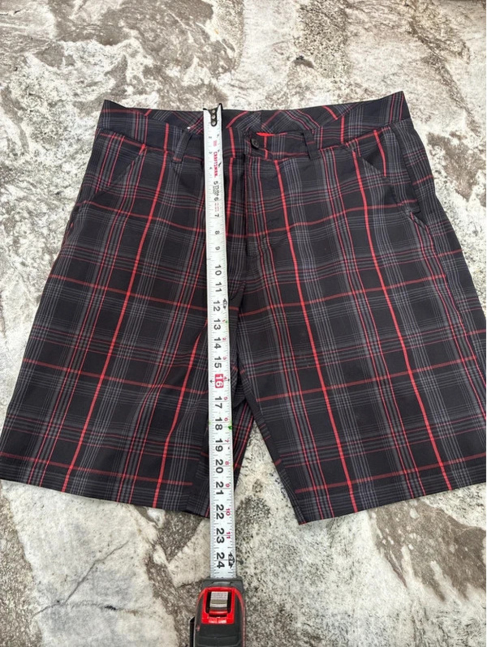 FILA Sport Golf Men's Plaid Golf Shorts Size 36
